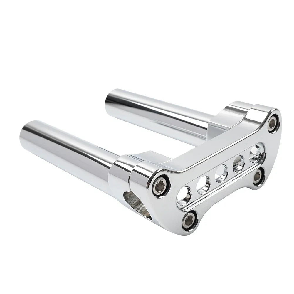 6.5" Handlebar Riser 1" Top Clamp for Harley Dyna Sportster XL883 XL1200 (2004-2023)