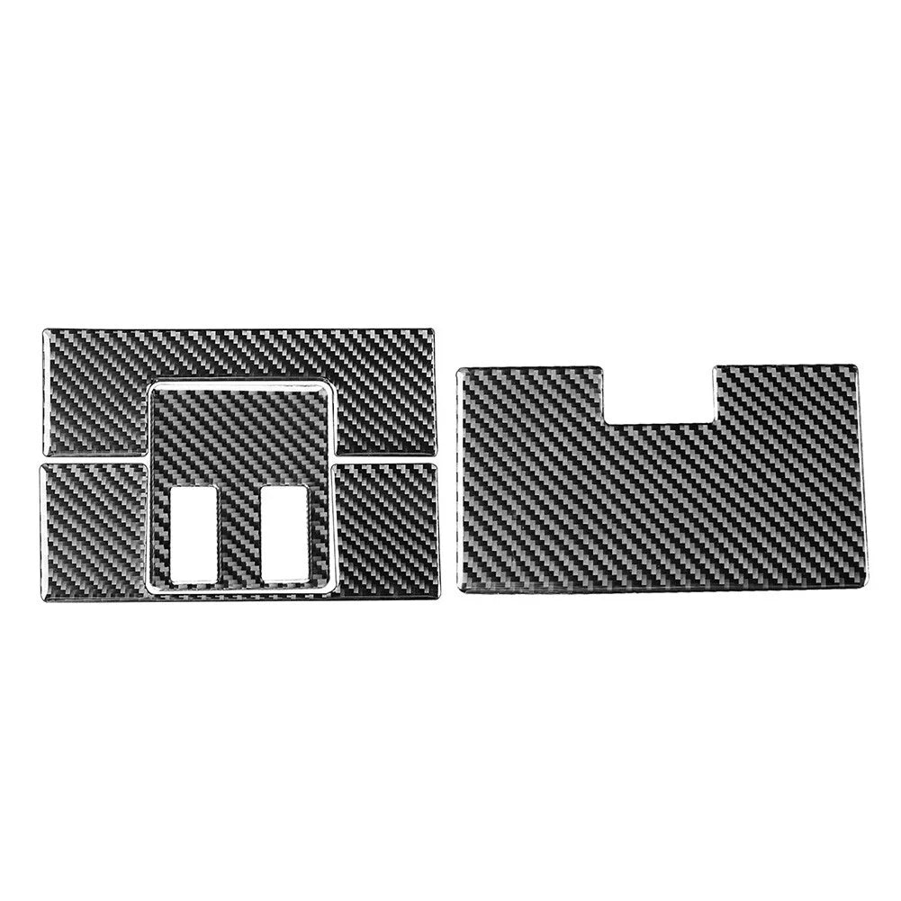 4 Pcs Reading Light Panel Cover Trim for Toyota Tundra (2014-2021) Black