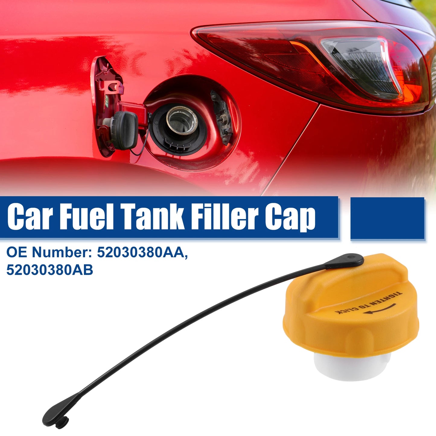 Fuel Gas Cap for Chrysler 200 (2011–2014) Jeep 52030380AA