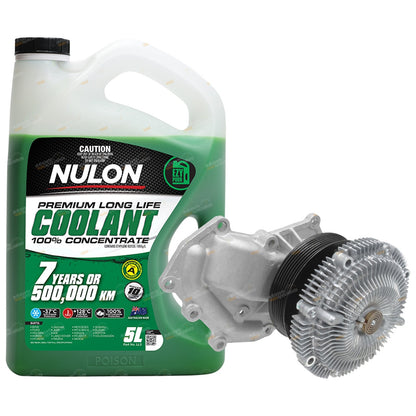 Water Pump and Fan Clutch for Navara D22 (2001–2007)