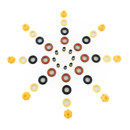 Fuel Injector Service Kit for BMW (8 Cyl, 3mm Pintle Cap Hole)