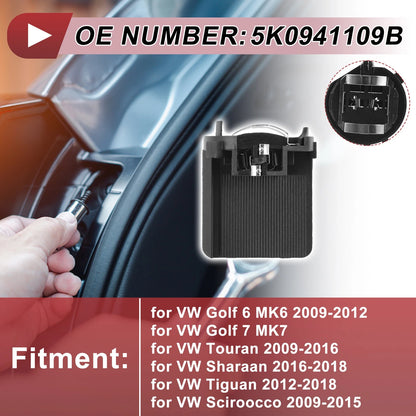 Light Socket for VW Golf 6 MK6 (2009–2012) 5K0941109B Low Beam