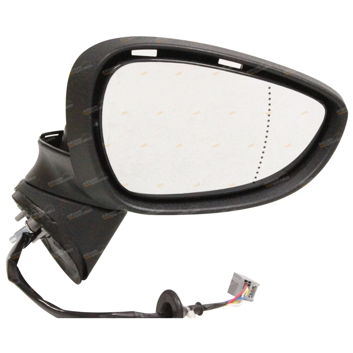 RH Electric Door Mirror w/Cover for Ford Fiesta WS/WT Driver (2008-2013)
