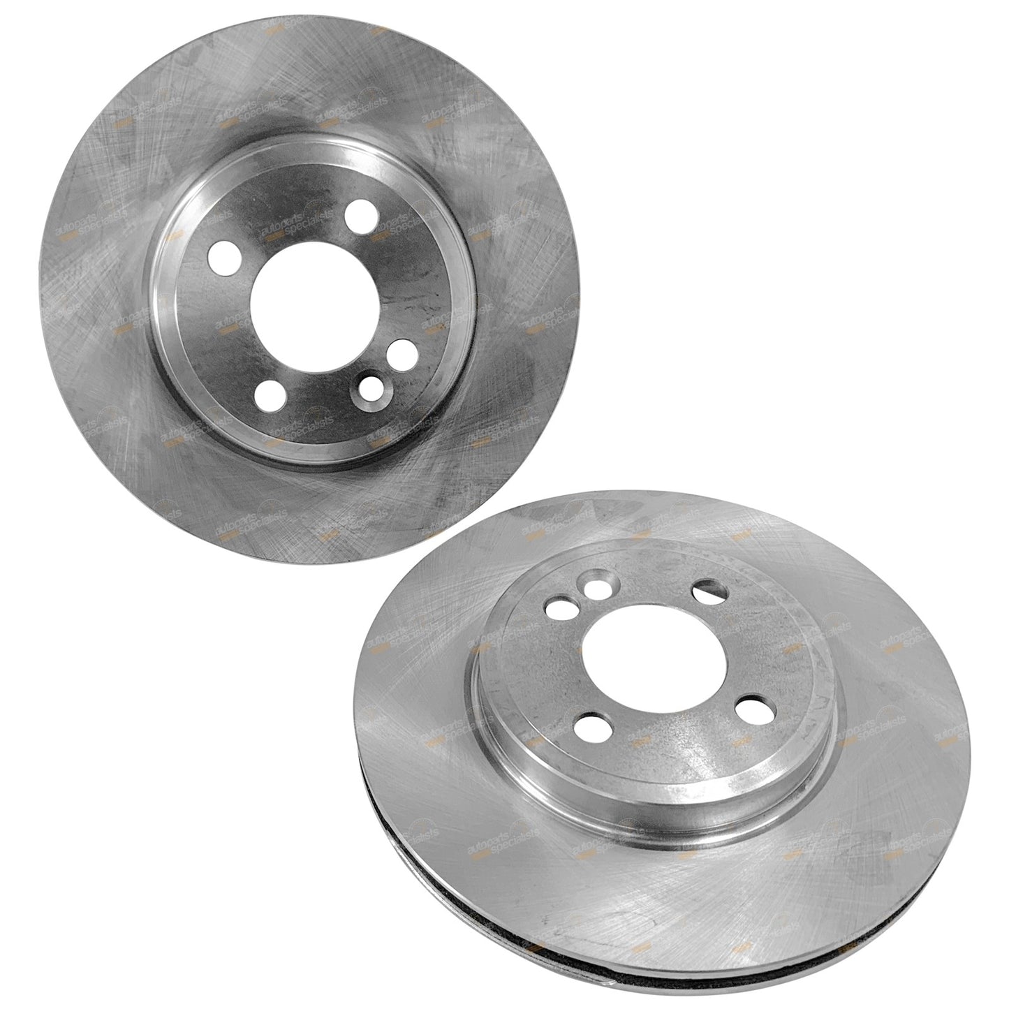 2x Front Disc Brake Rotors for Mini Cabrio R57 (2009–2010) 280mm