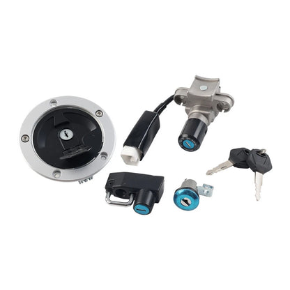 Fuel Gas Cap Ignition Switch Seat Lock Set for Kawasaki KLX230 (2020)