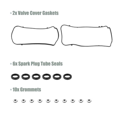 Engine Valve Cover Gaskets for Acura Honda Accord Odyssey 3.5L 3.7L (2003-2023)