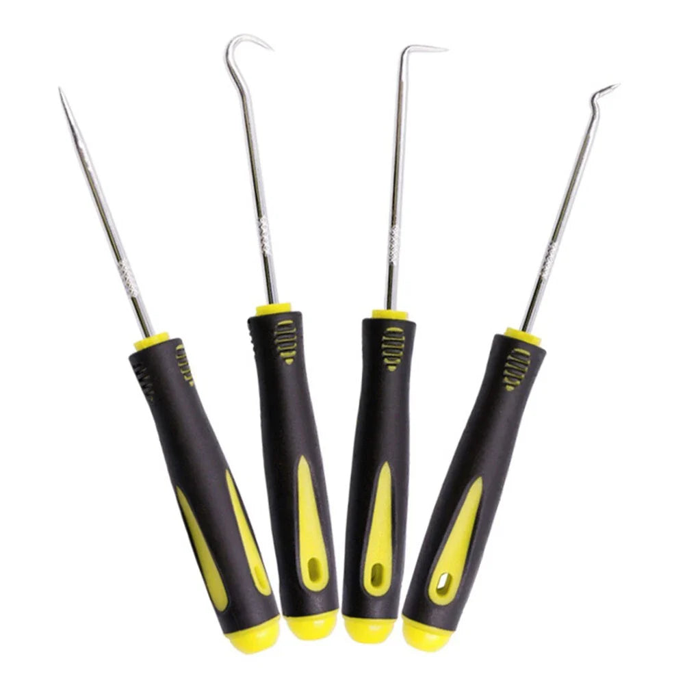 4pcs Car Pick & Hook Set for Pulling O Rings