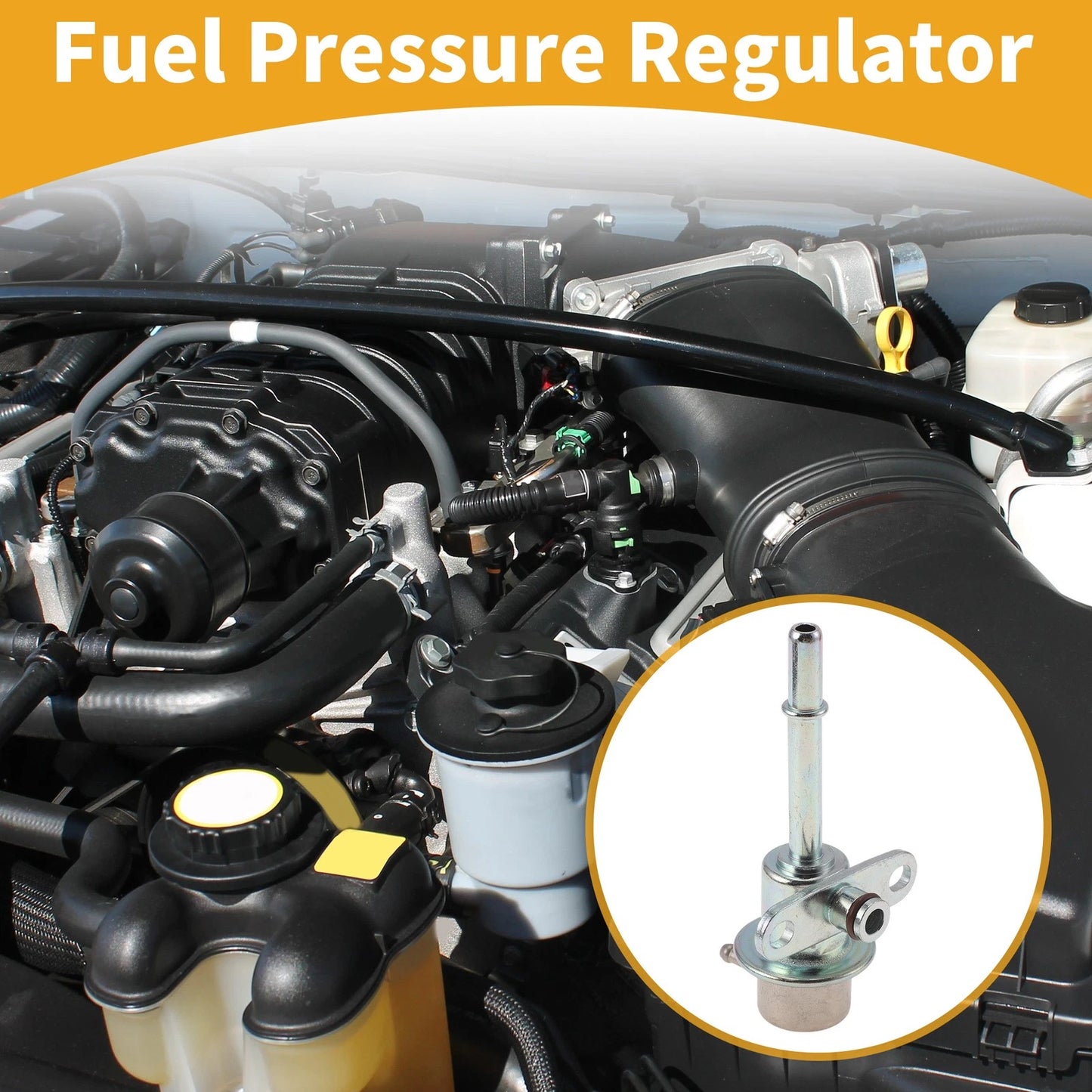 Fuel Pressure Regulator No.FP4713280C for Mazda Protege (1999–2003)