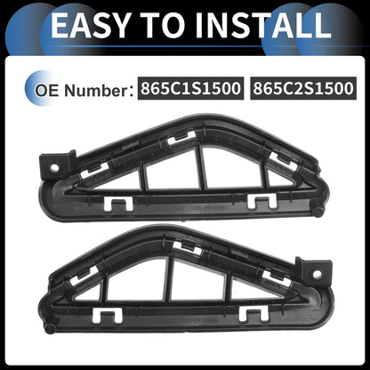 1 Pair Front Bumper Retainer Bracket No. 865C2S1500 for Hyundai Santa Fe (2021–2023)