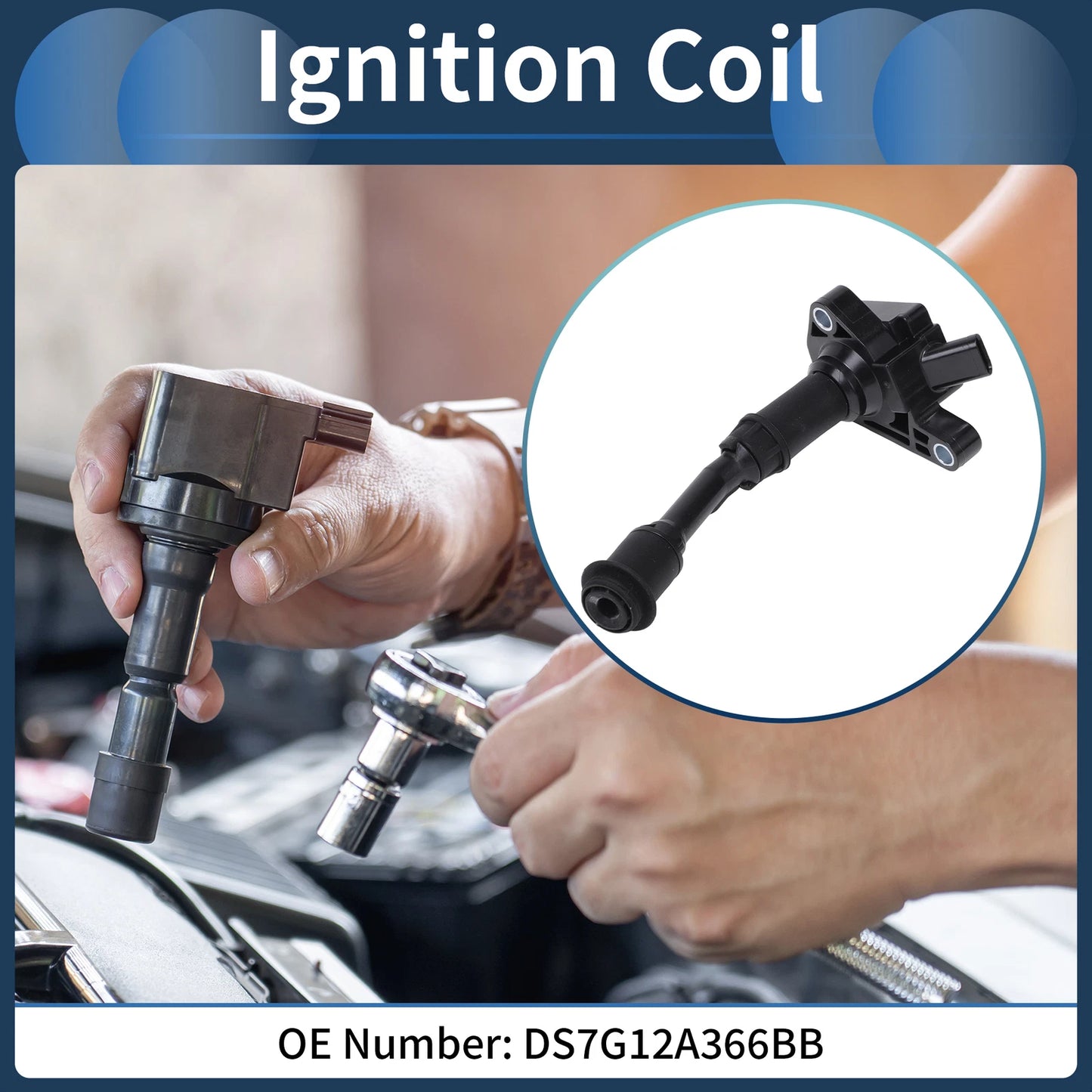Ignition Coil Pack No.DS7G12A366BB for Ford Fusion (2013–2014)