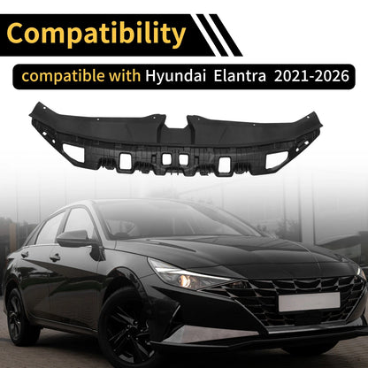 Radiator Support Cover for Hyundai Elantra (2021–2023) No. 86391AA000/86391-AA000 ABS