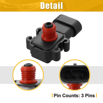 Manifold Absolute Pressure Sensor 16249939 for Chevrolet Silverado Tahoe S10 (1999–2006)