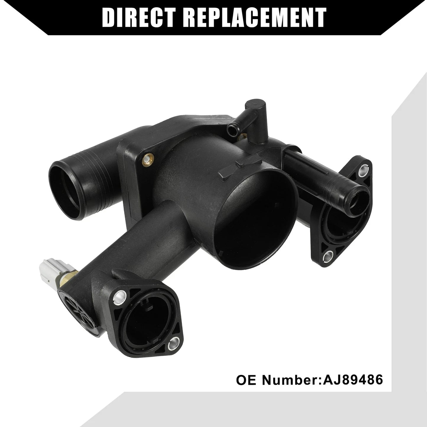 Engine Coolant Thermostat Housing Assembly AJ89486 for Jaguar XK8 (2003–2006)