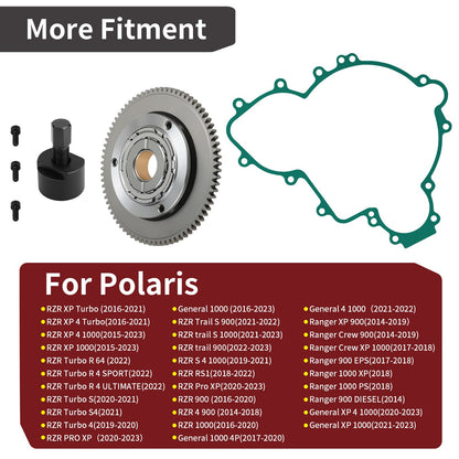 One Way Bearing Idler Gear Gasket with Puller for Polaris Ranger XP 900 (2014–2019)