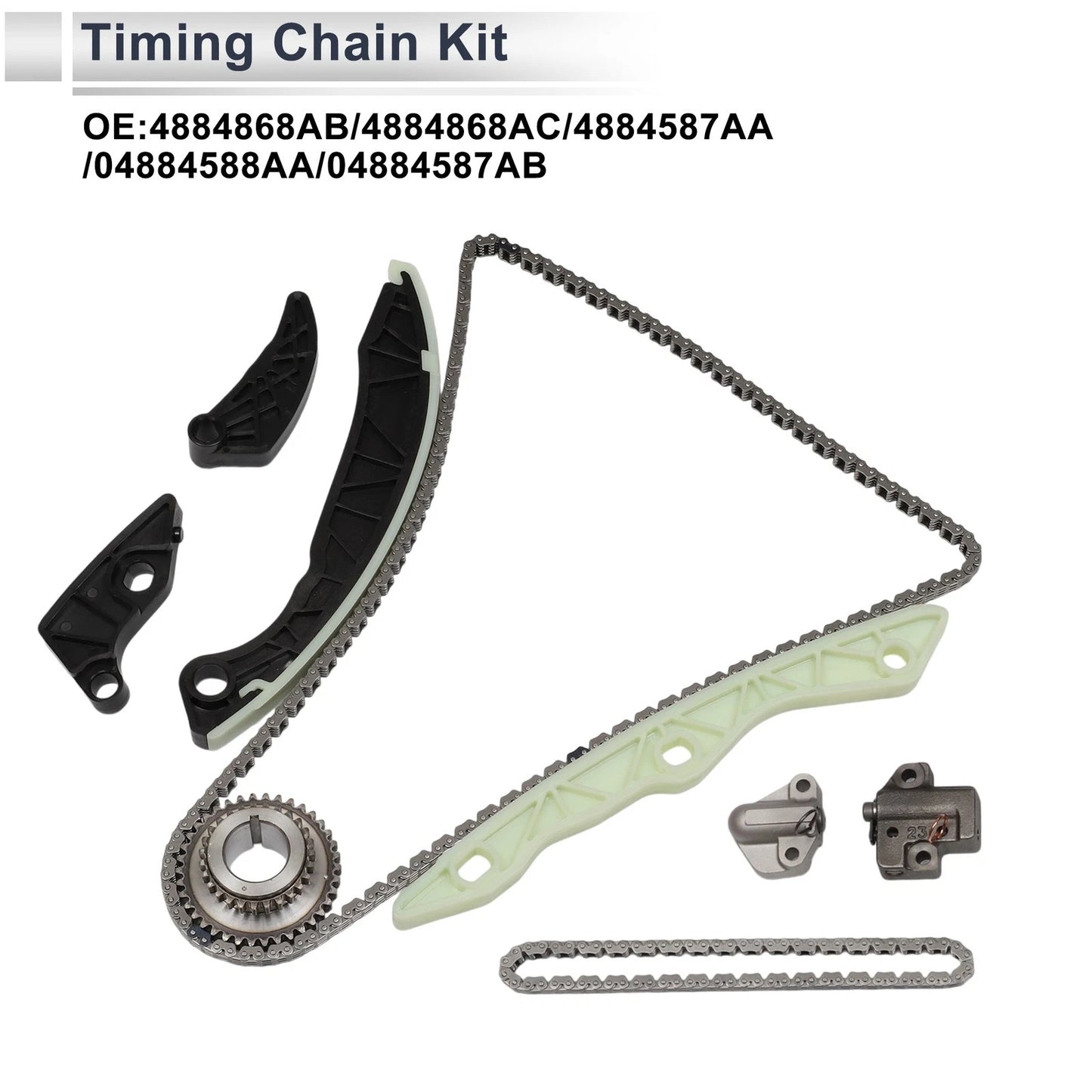 Timing Chain Kit No. 4884868AB for Dodge Avenger, Journey, Jeep Compass (2008–2019)