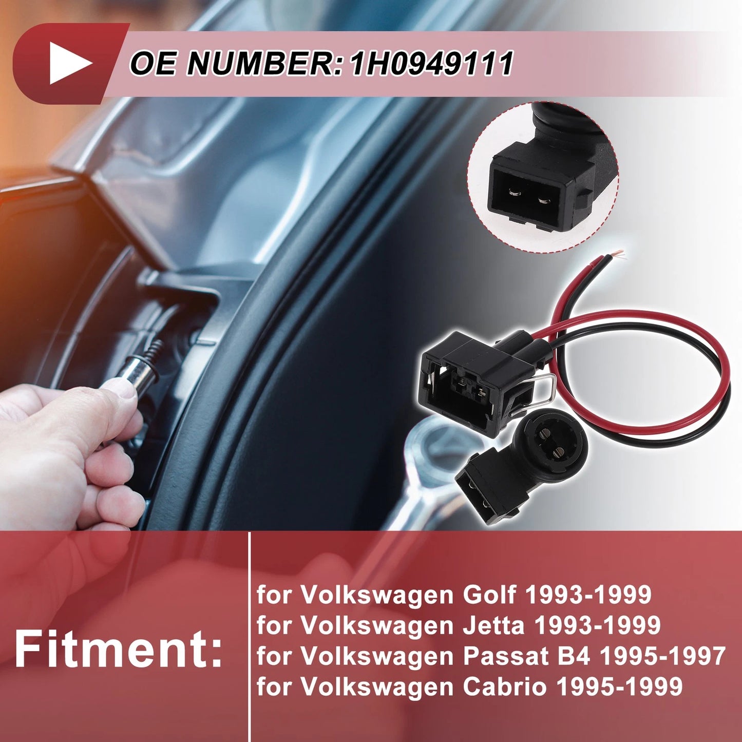 Side Marker Light Socket for Volkswagen Golf (1993–1999) No. 1H0949111