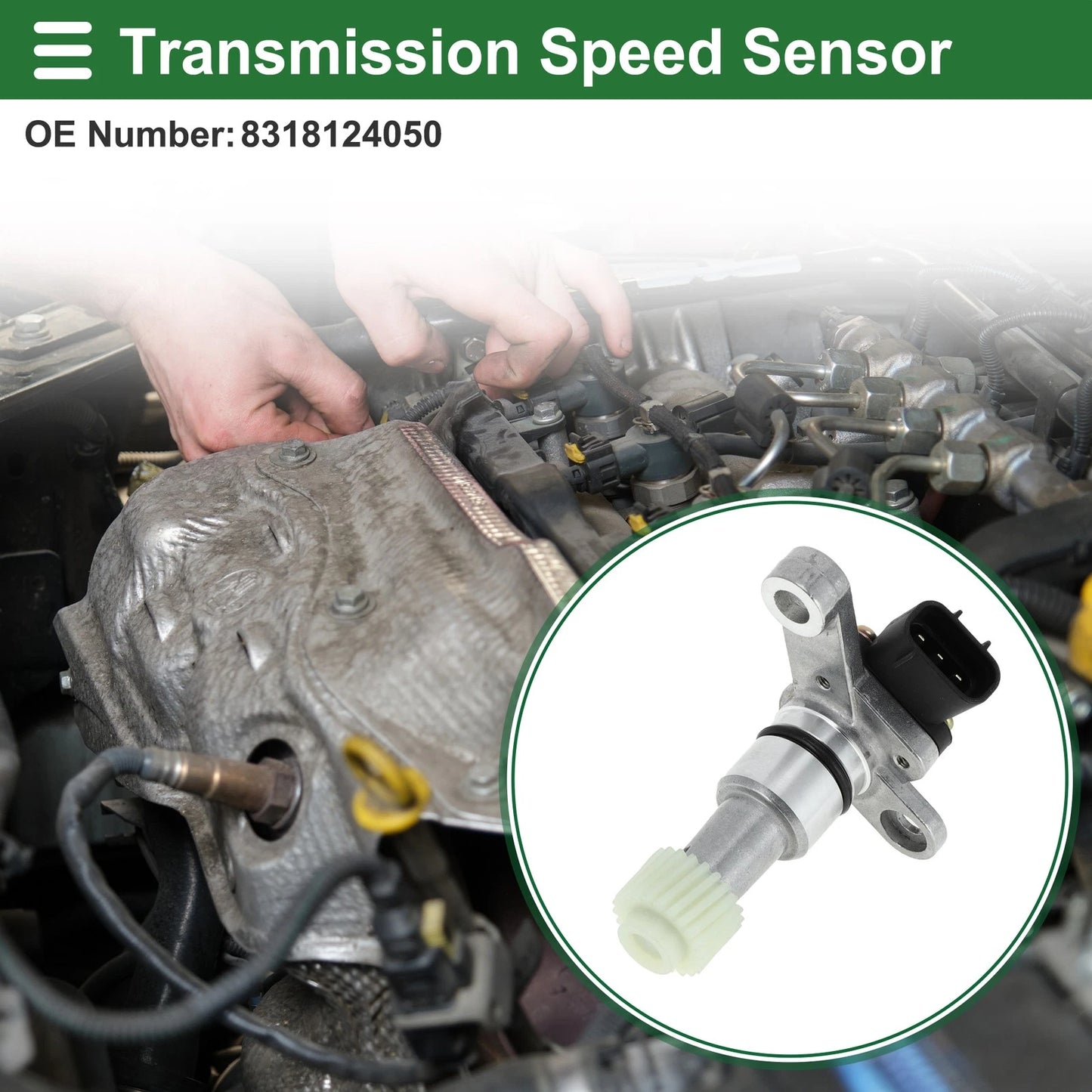 Transmission Speed Sensor for Toyota T100 (1993–1994) No. 83181-24050