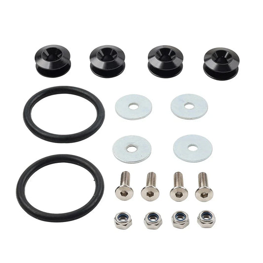 4PCS Black Quick Release Bumper Holder Clips for Trunk Hatch Lid