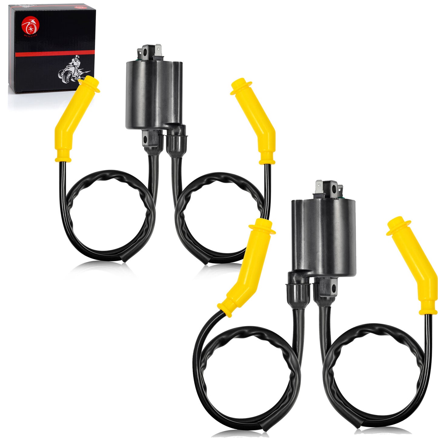 2X Ignition Coil Wire Cap for Honda VTX1300 (2003–2007)