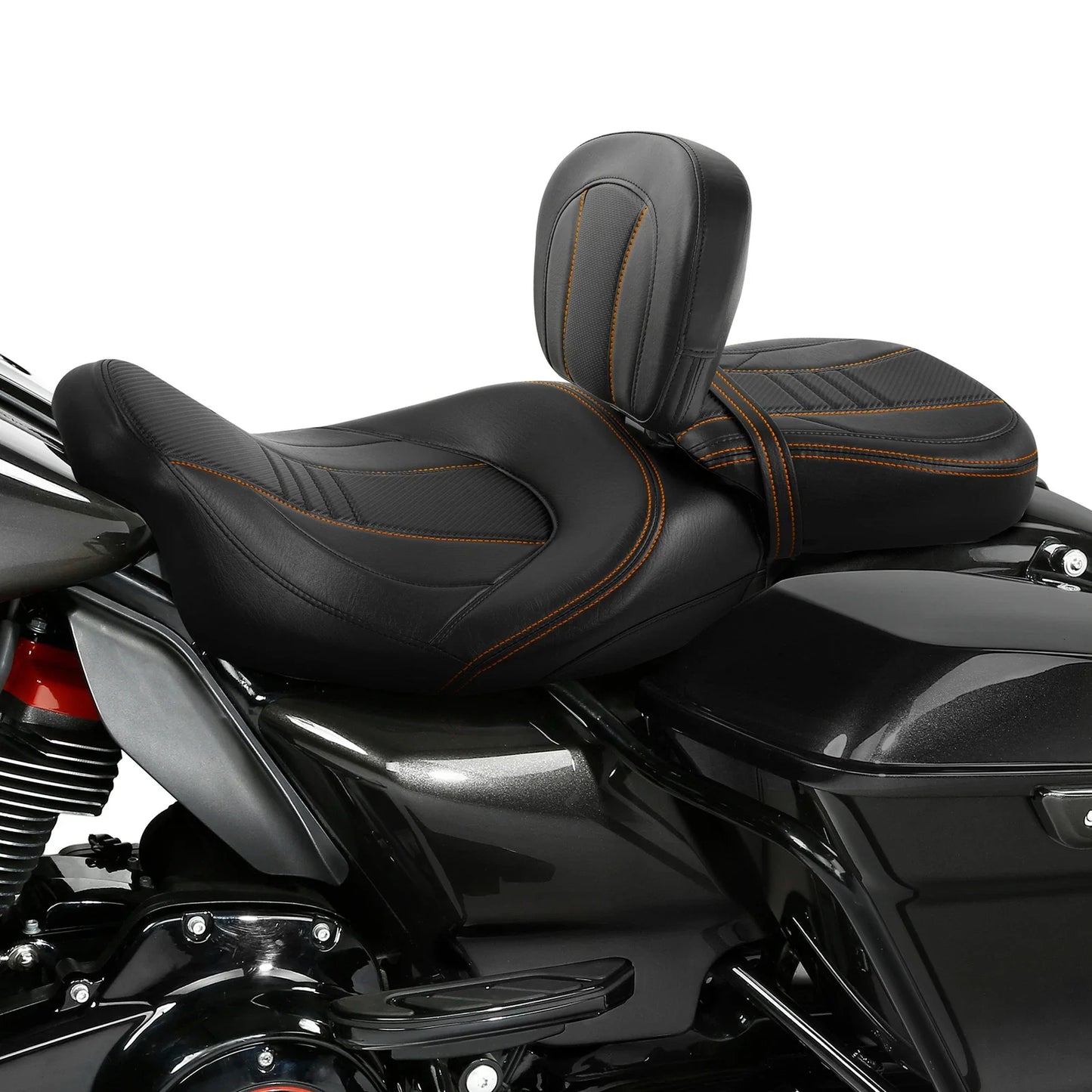 Rider Backrest & Driver/Passenger Seats for Harley CVO Street Glide (2009-2023)