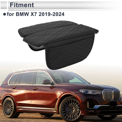 Center Console Cover for BMW X7 (2019 - 2024) Black