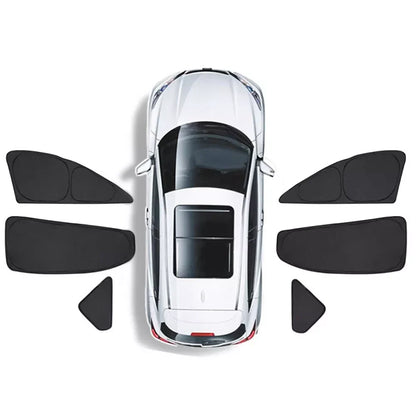 6 x Side Window Sleep Privacy Sun Shade Cover for Tesla Model 3 (2017–2024)