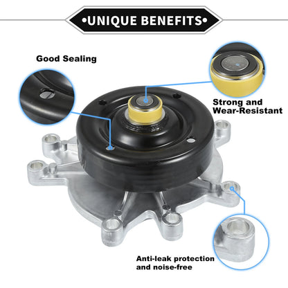 Water Pump for Chrysler Aspen, Dodge Dakota (No. 53021187AC/53020873AC)