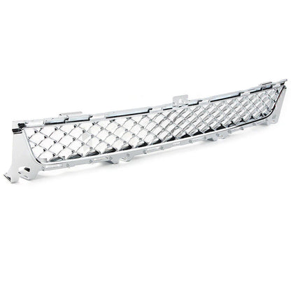 Chrome Front Lower Bumper Grille Mesh Grill for Jaguar XJ (2010-2015)