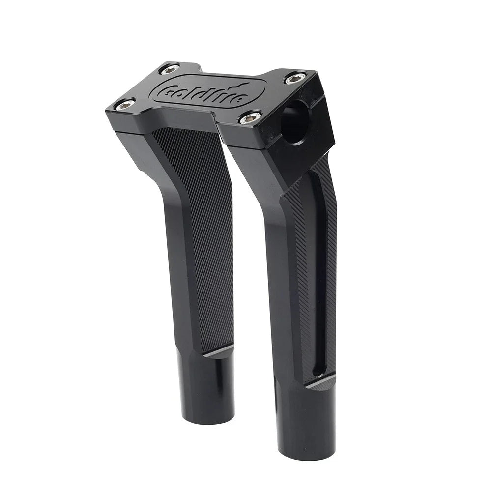 8.46" Black Pullback Handlebar Risers Clamp for Harley
