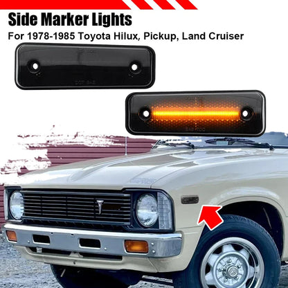 Smoke Front Side Marker Light for Toyota Pickup (1978–1983)
