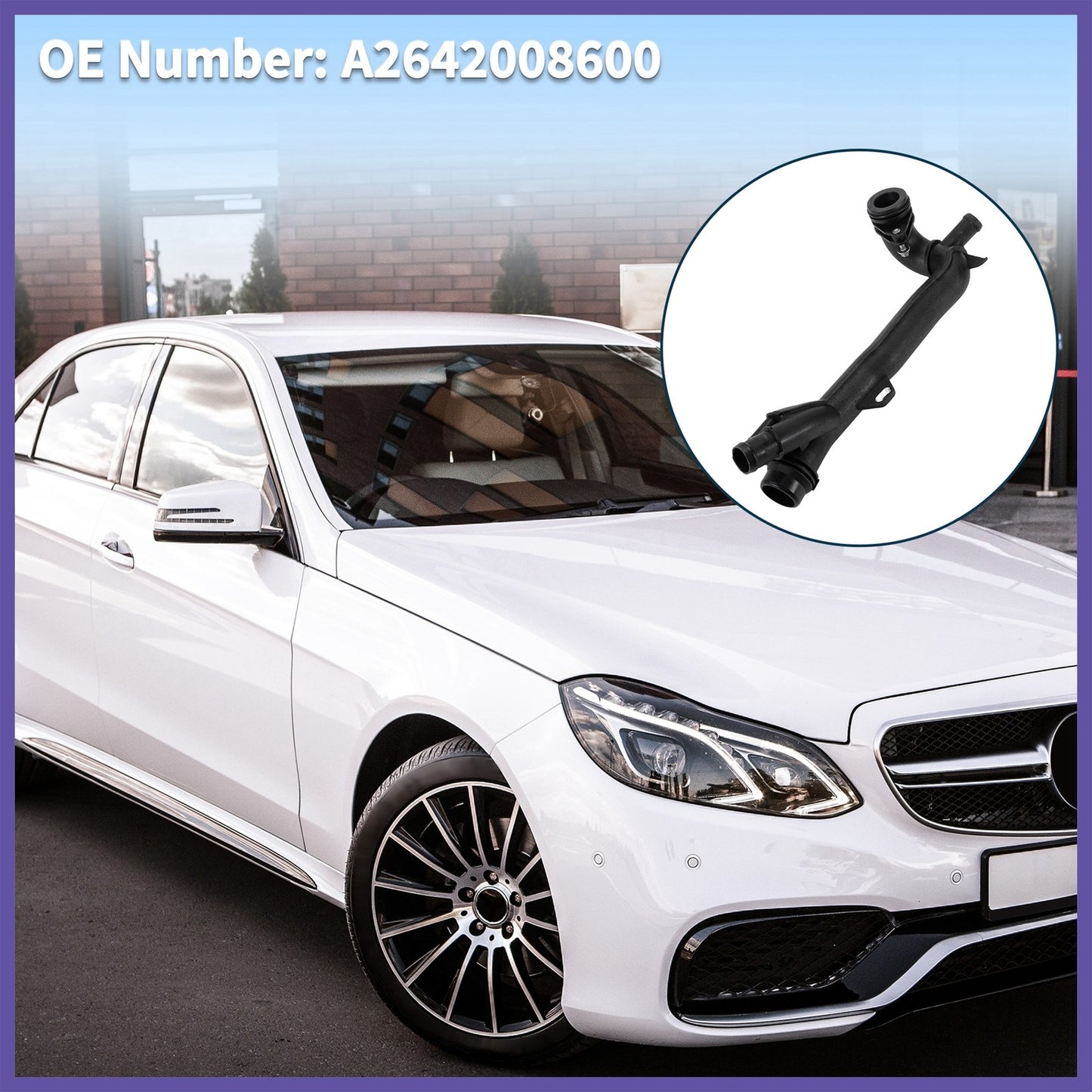 Coolant Pipe Line for Mercedes-Benz C300 (2019–2022)