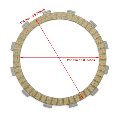 Clutch Disc Kit for Suzuki AN650 Burgman (2003–2016, 2013–2018)