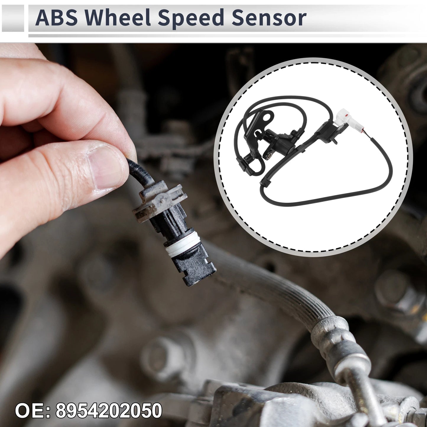 ABS Wheel Speed Sensor No. 89542-02050 for Toyota Corolla (2003–2008)