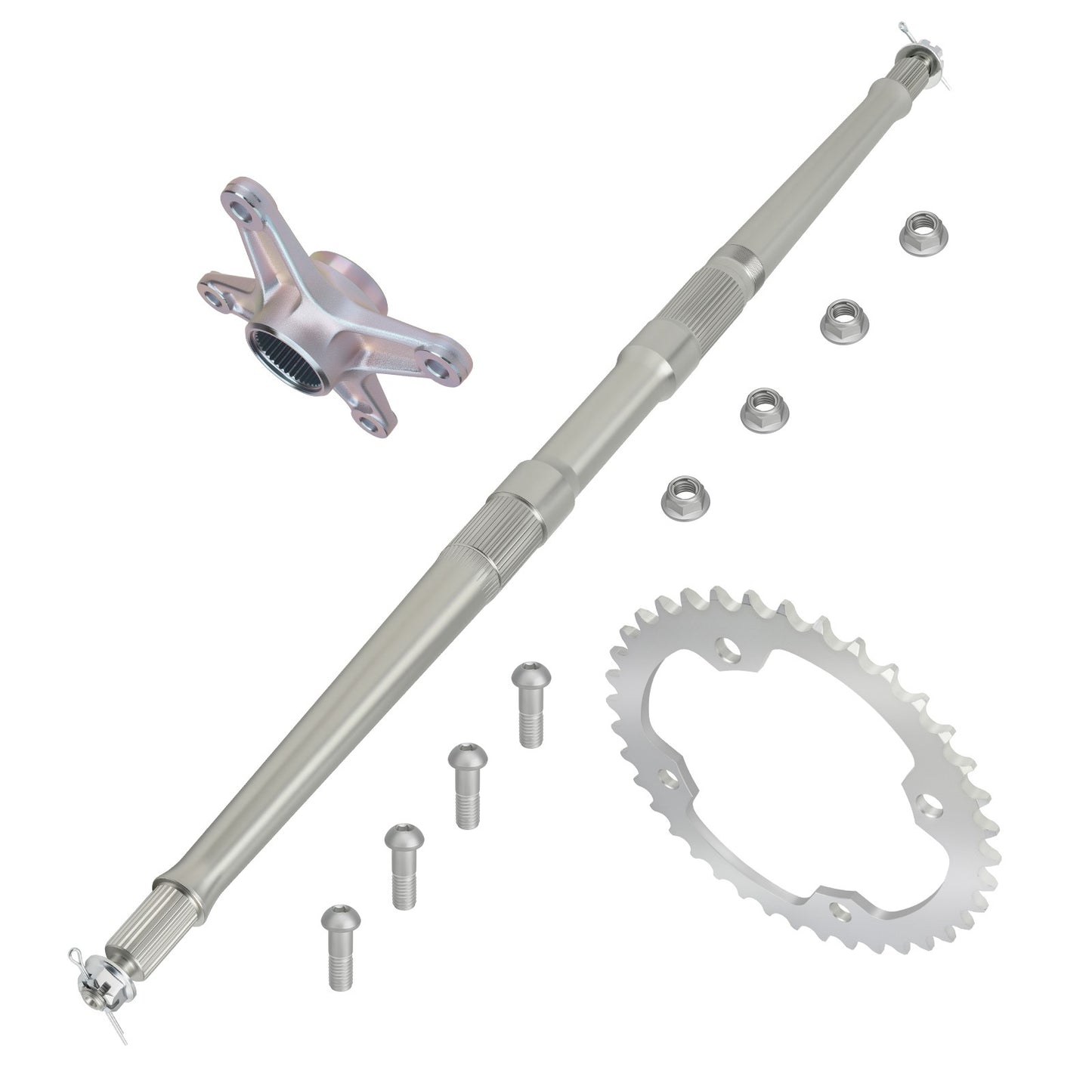 Rear Axle Kit for Yamaha YFZ450 (2004–2023)