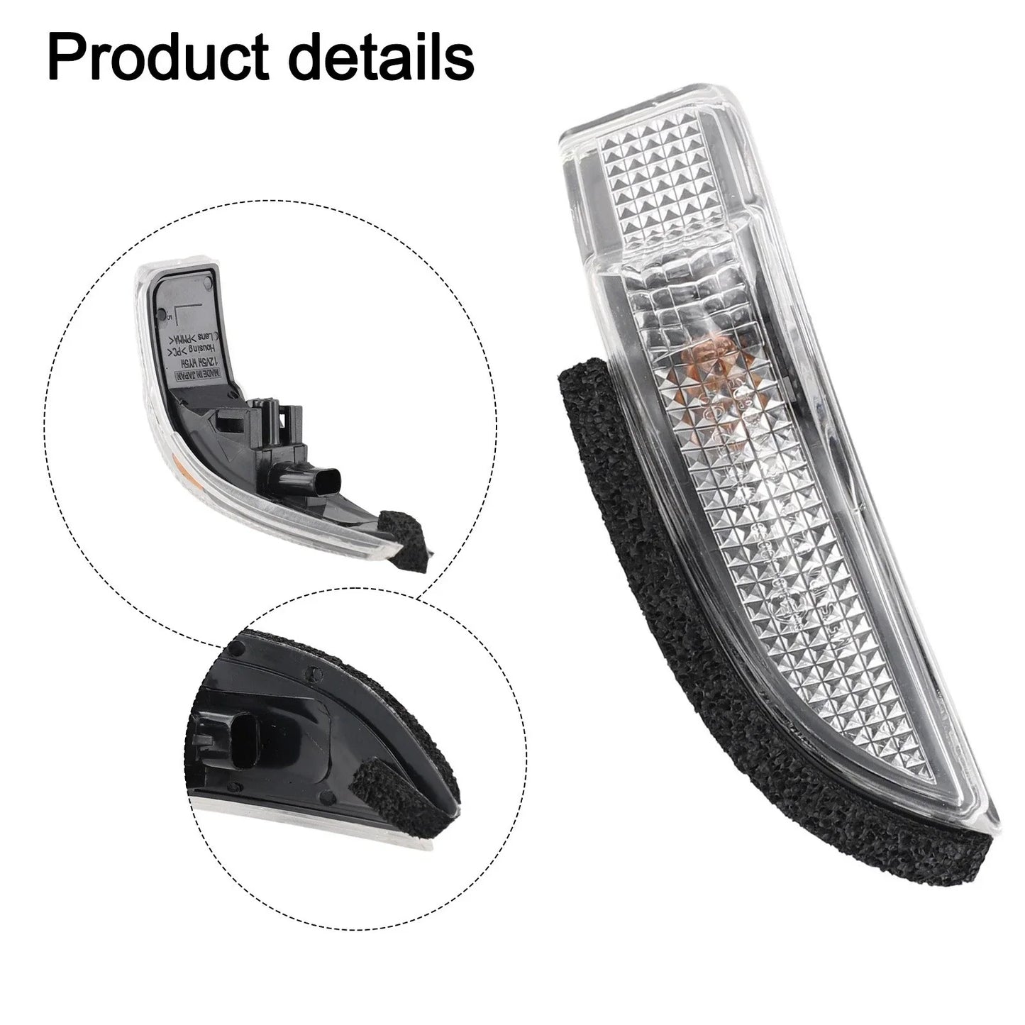 Left Side Mirror Turn Signal Lamps for Toyota Models