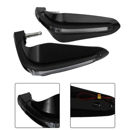 With LED Light ABS Handguard 15-22mm Handlebar Protector