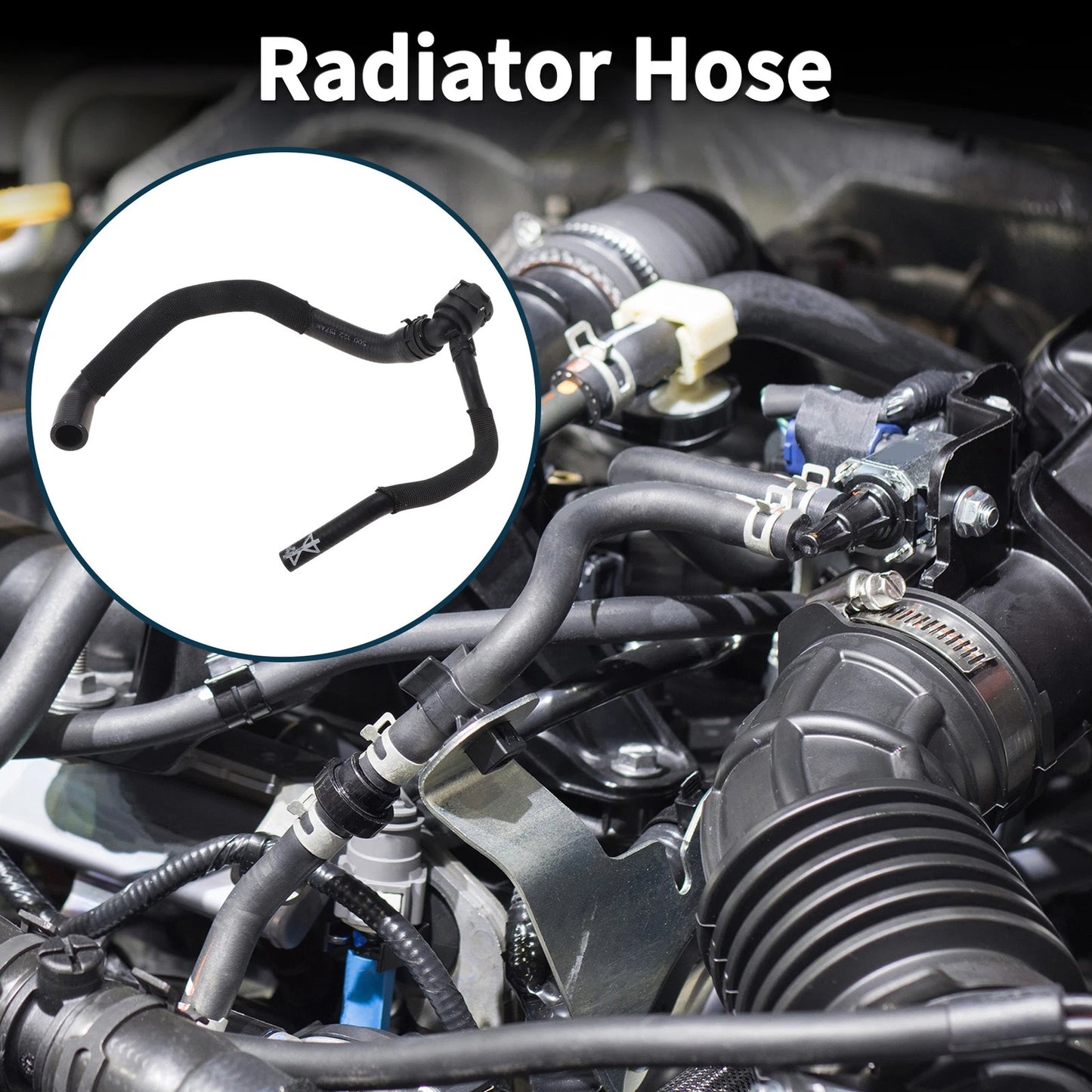 Radiator Hose No. 5Q0122157AK for Audi A3 Quattro (2015–2020)