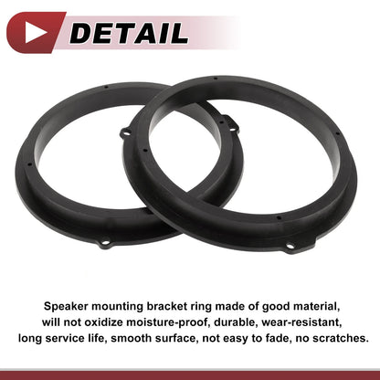 Set of 2 Speaker Spacer Rings for Ford Bronco Sport (2021) 6.5"