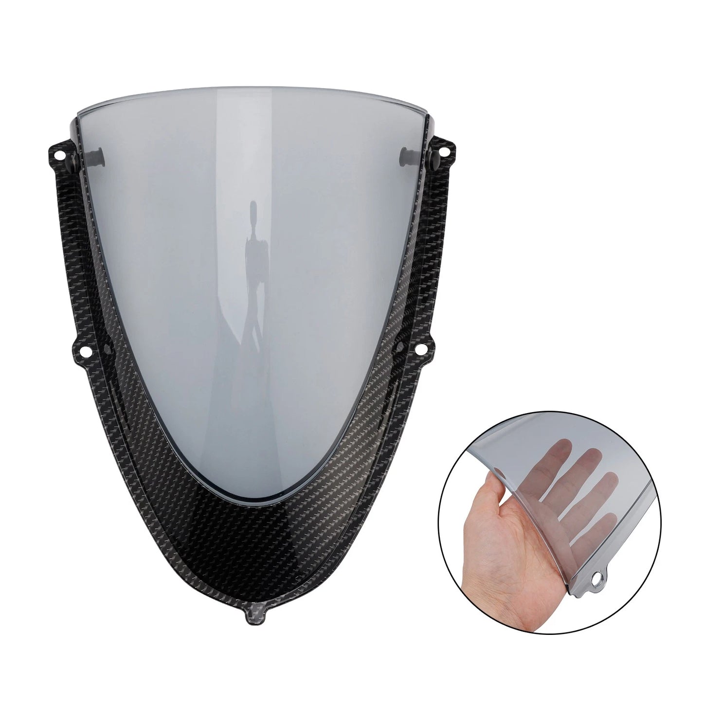 Carbon Fiber Tank Cover Fairing for Honda CBR600RR (2007–2012)