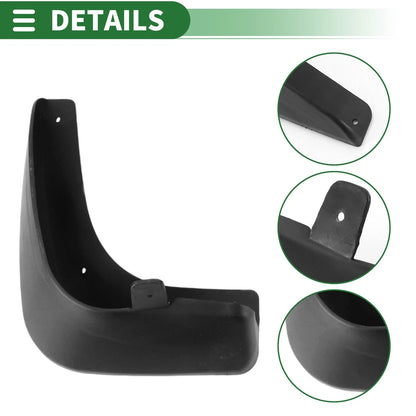Mud Flaps Splash Guards for Chevrolet Epica (2008-2013) with Mount Accessories