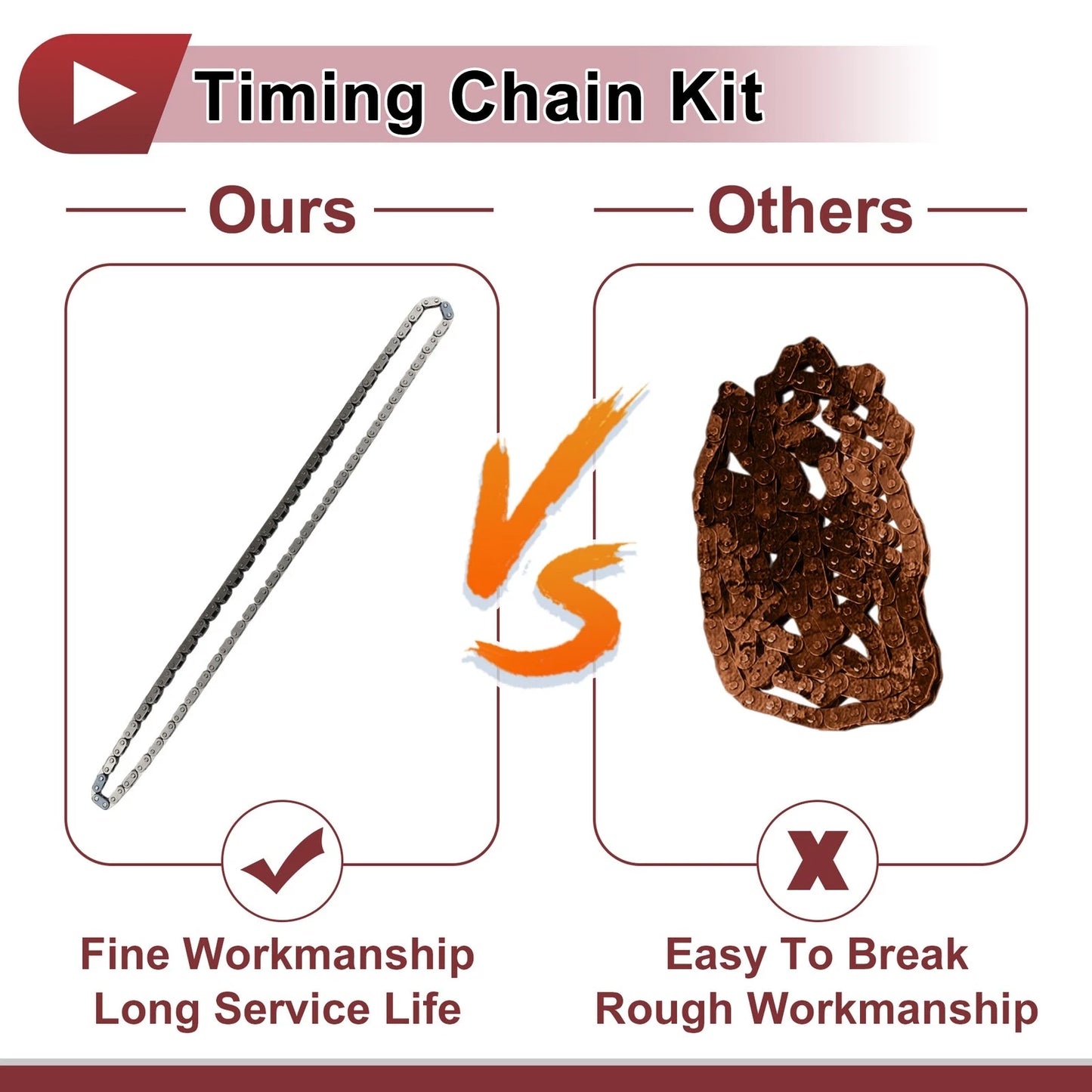 Timing Chain Kit No.3L3Z6020EA for Ford F-150 F-250 F-350 Expedition (2004–2010)