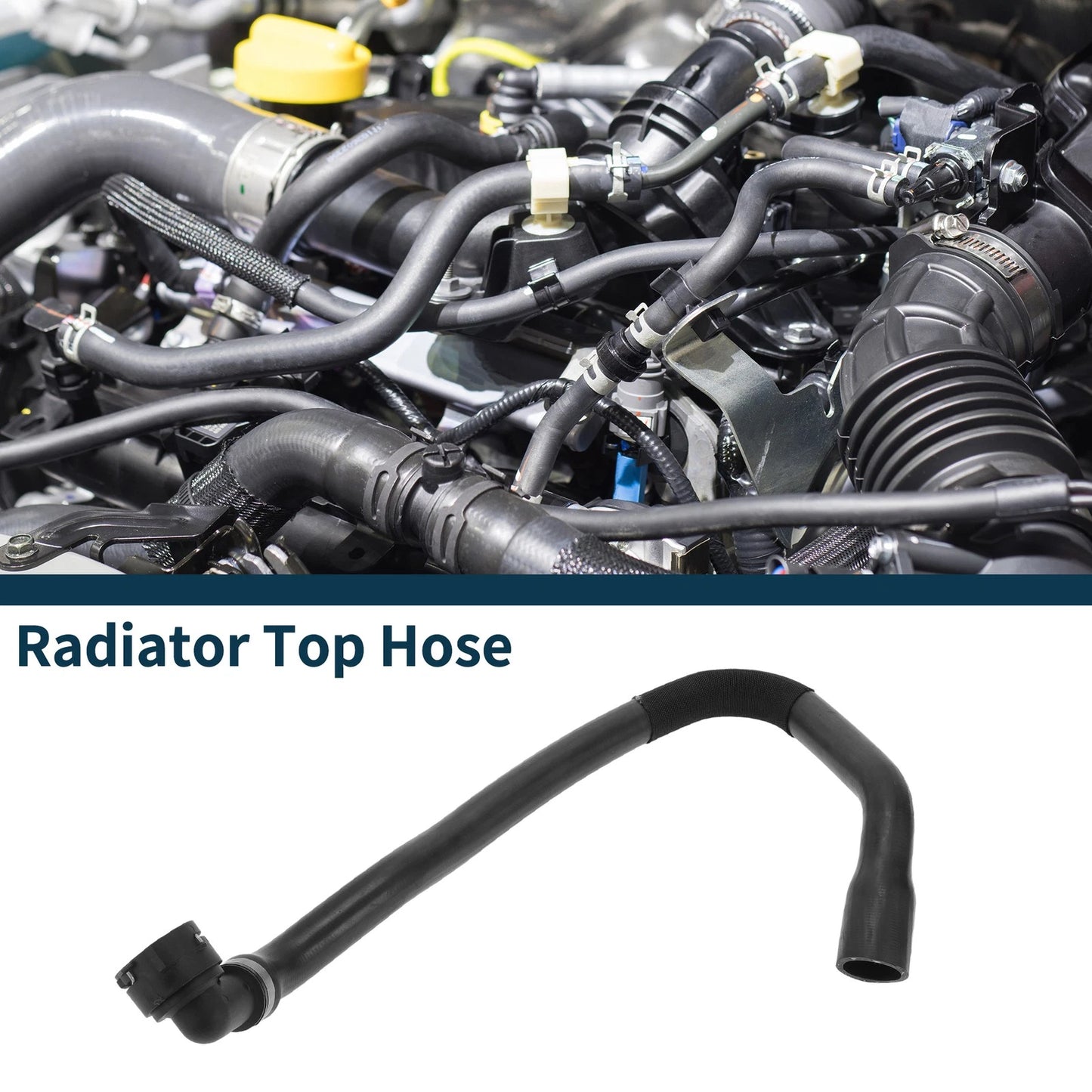 Radiator Top Hose for Land Rover Range Rover Evoque (2013–2020) No.LR032349 Rubber