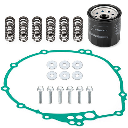 Clutch Friction and Steel Plates Kit for Yamaha R6S YZF-R6S (2006–2009)