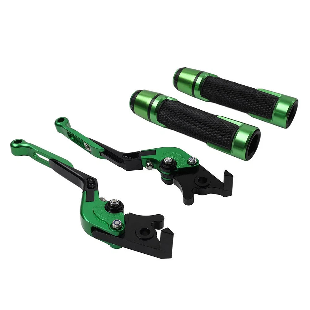 Folding Extendable Brake Clutch Levers & Handlebar Grips for BMW R1200GS (2004-2018)