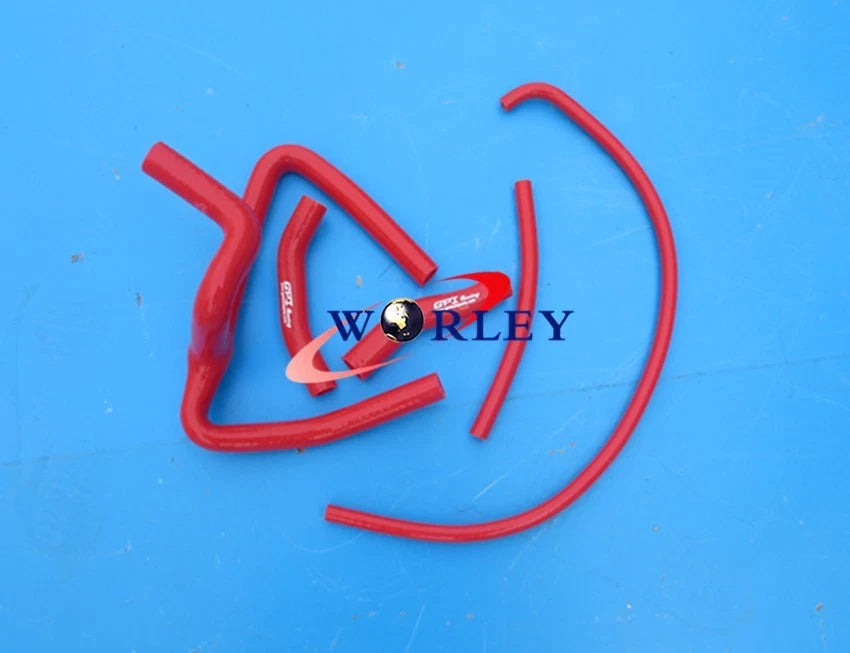 Red Silicone Radiator Hose for Honda CR250R (2000–2001)