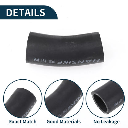 Radiator Hose Coolant Pipe for Audi A4 (2006–2008) No. 06E121445B Rubber
