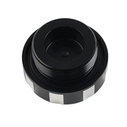 Black Front Oil Fluid Reservoir Cover Cap for Kawasaki Vulcan VN 500-800
