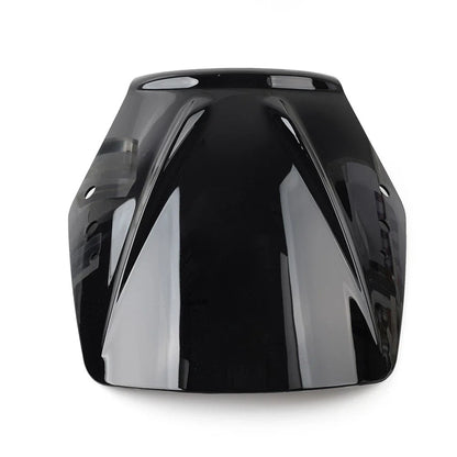Windshield Deflector for Universal Motorcycle - Black Plastic