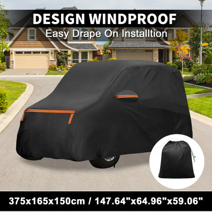 Waterproof Car Cover for Suzuki WagonR (2010–2023) - Aluminum Film, Zipper