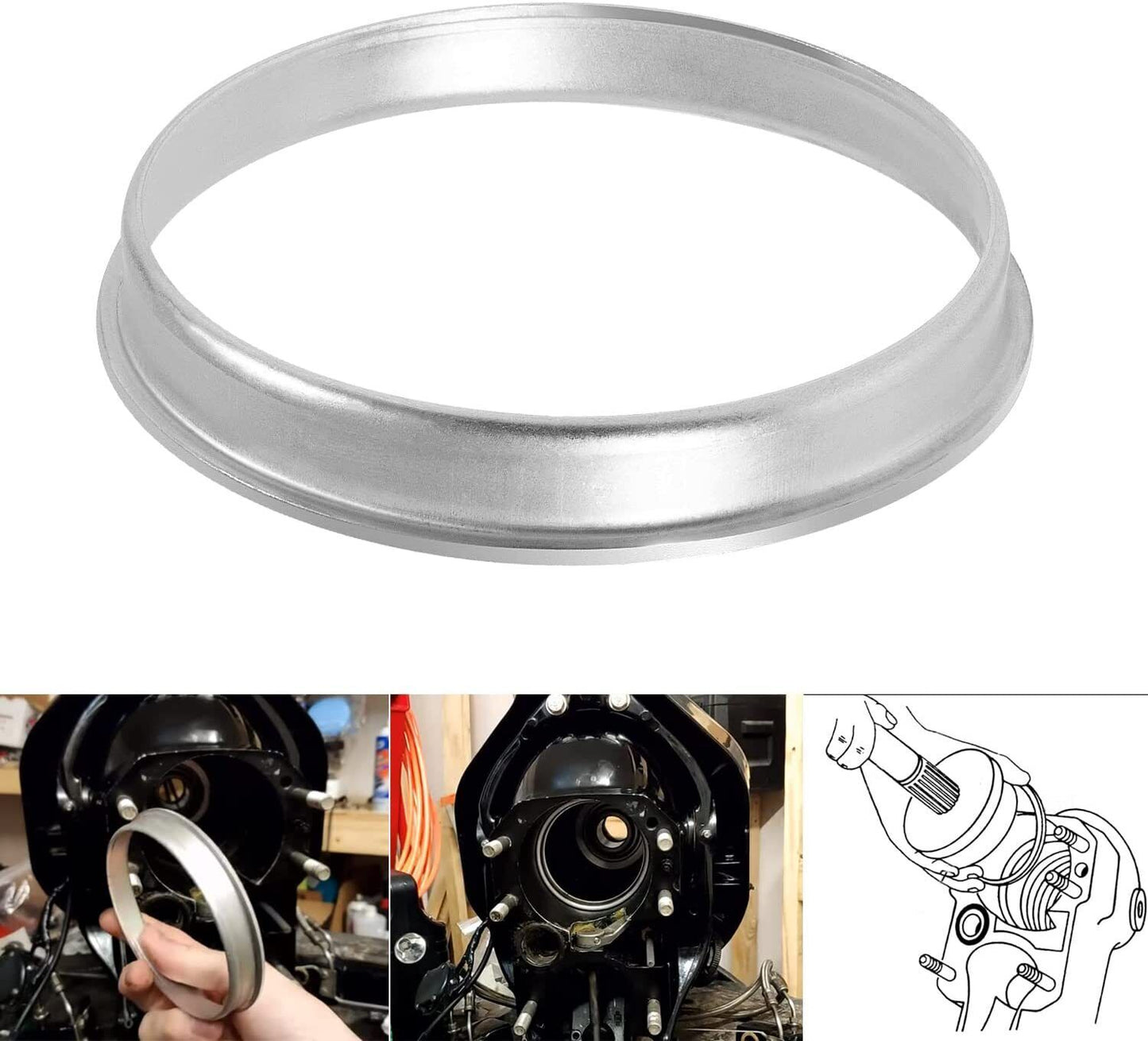 Bellows Sleeve Ring for Mercruiser Alpha I Gen II (1991–Present)